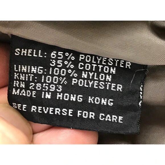 Members Only Mens Gray Long Sleeve‎ Pockets Full Zip Bomber Jacket Size 42 - Picture 9 of 10